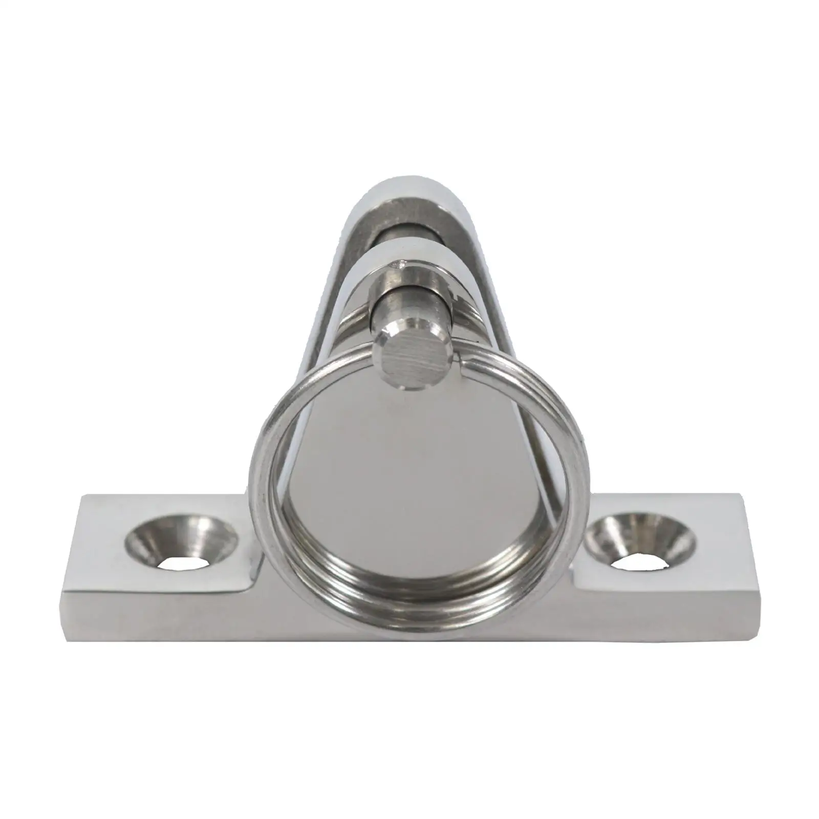 

Marine Boat Canopy Fitting with Removable Pin , Heavy Duty 316 Stainless Hinge Mount