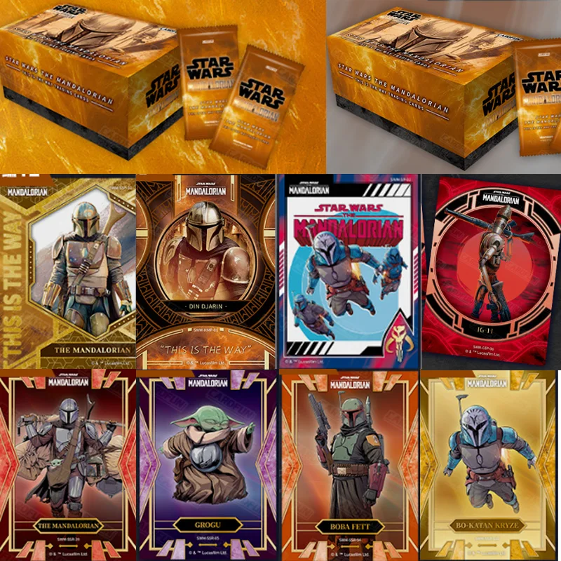 cardfun-cartas-originales-de-star-wars-star-wars-the-mandalorian-this-is-the-way-cartas-coleccionables-de-star-wars-regalos