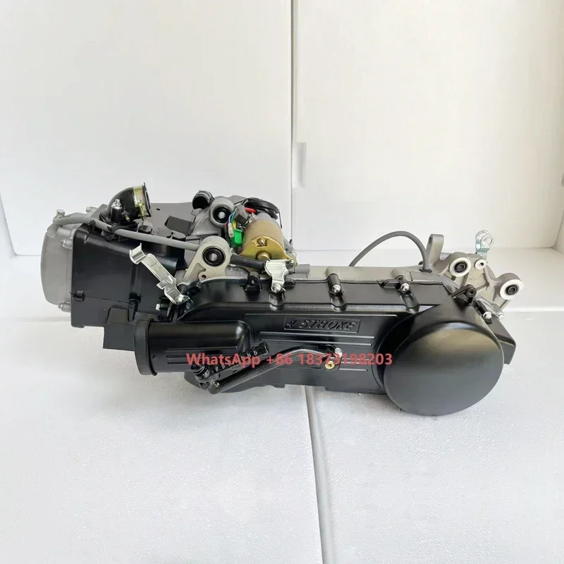 

Двигатель для скутера GY6 125cc 150cc, модель 1P57QML 1P52QMI, 4-тактный, с воздушным охлаждением, удлиненным картером, удлиненной осью и дисковым тормозом