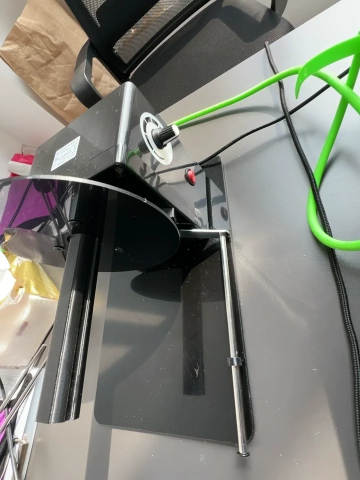 Speed Adjustable Automatic Sticker Label Rewinder Self‑adhesive Barcode Label Take‑up Machine