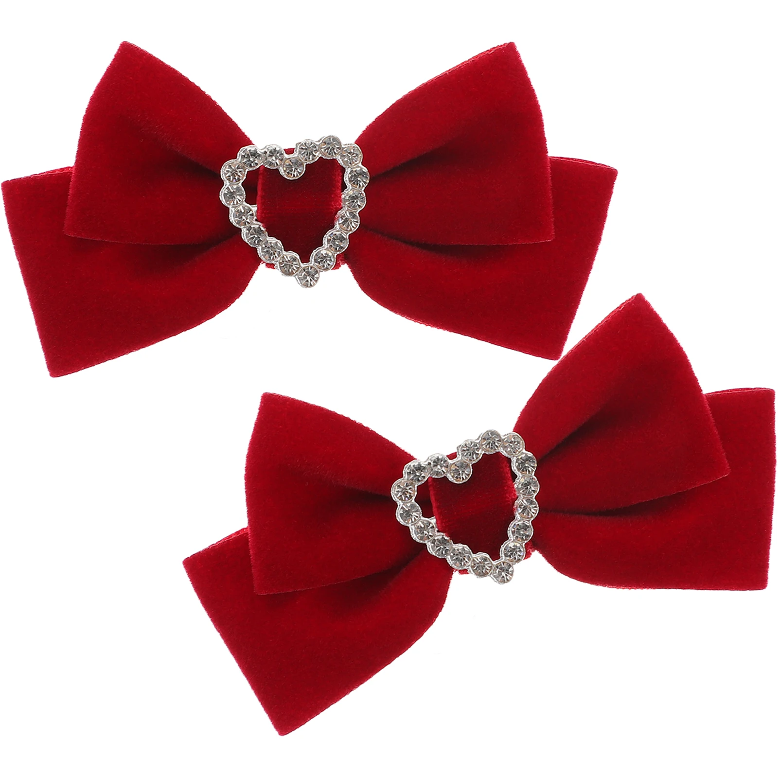 

Bow Hair Clips for Girls Kids Teen Fine Metal Barrette Accessories No Slip Daily Wear Party Wedding