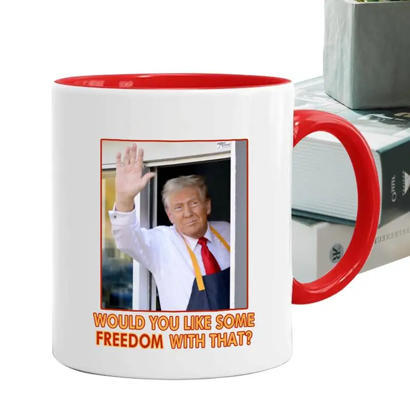 Ceramic Coffee Mug 350ml/12oz Novelty Coffee Mike Mugs Water Cup Keep America Great Take America Back Home Decoration