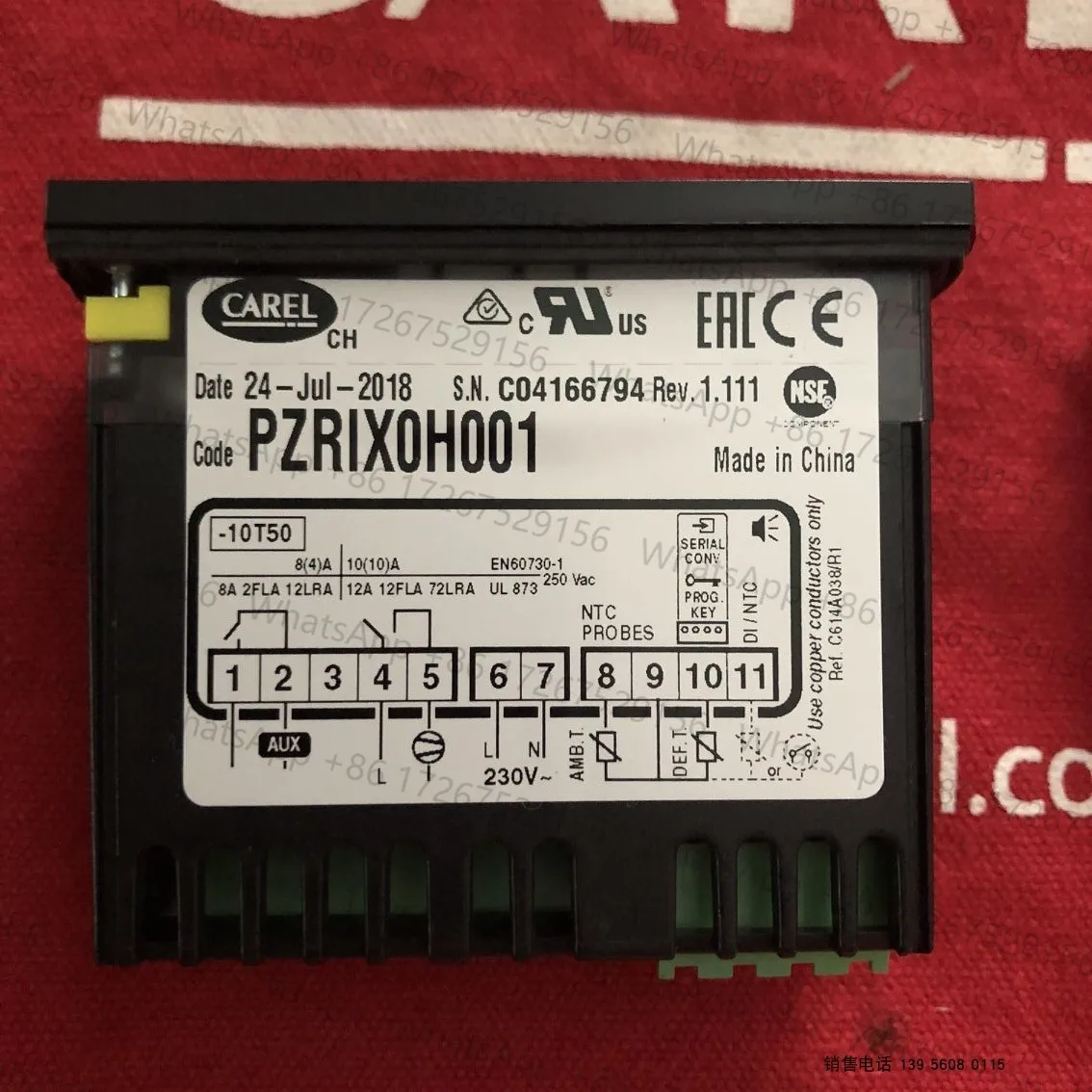 

Electric Box Air Conditioner Temperature Controller PZRIX0H001 PZRIX0H003