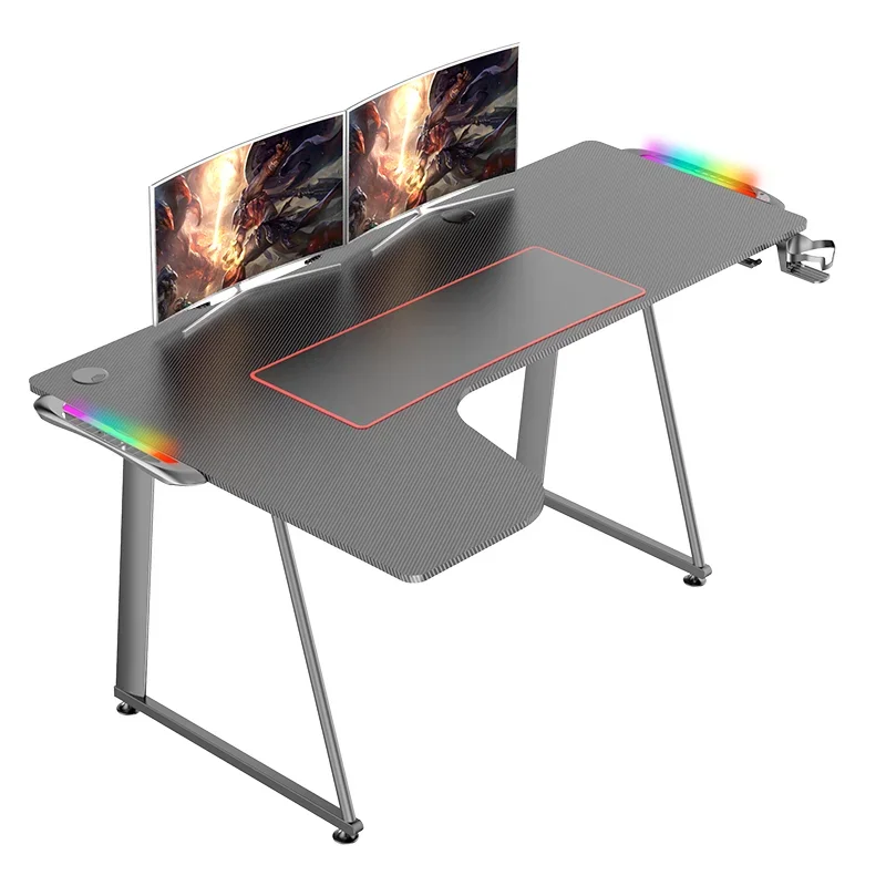 

Electric Dual Motor Standing Computer Table Electric Adjustable Height Rgb Gaming Table Pc Desk Hot Best Seller