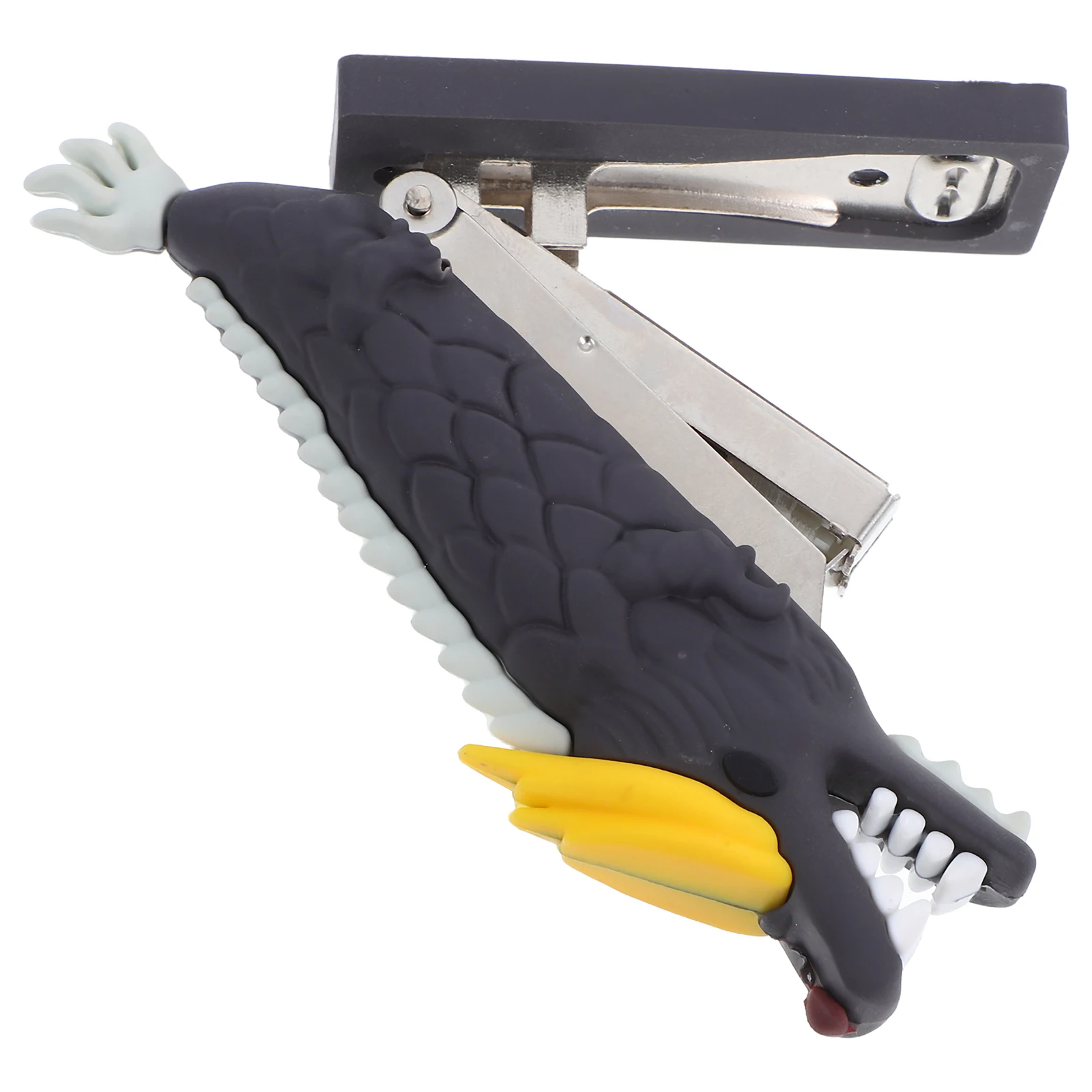

10PCS Cute Mini Cartoon Dragon Design Desktop Hand Stapler for Office Study Portable Modern Steel Stapler for Classroom