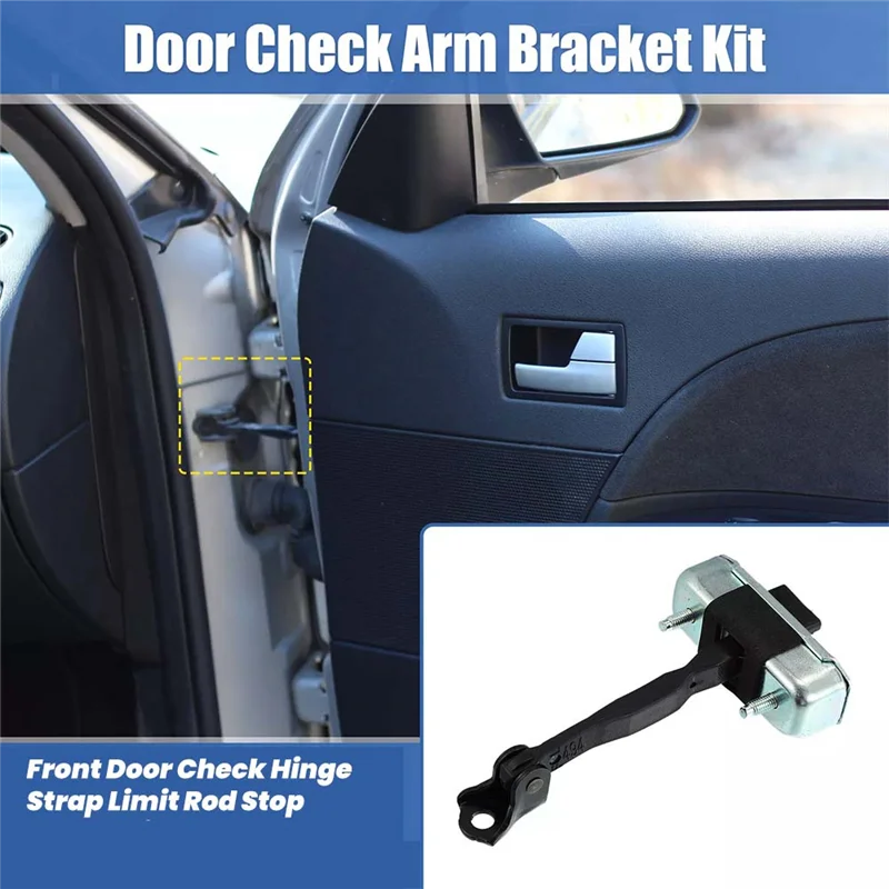 

Driver Front Door Check Hinge Strap Limit Rod Stop 68620-AE010 For Toyota Sienna 2003-2010 68620AE010 68620-AE011-ABQF