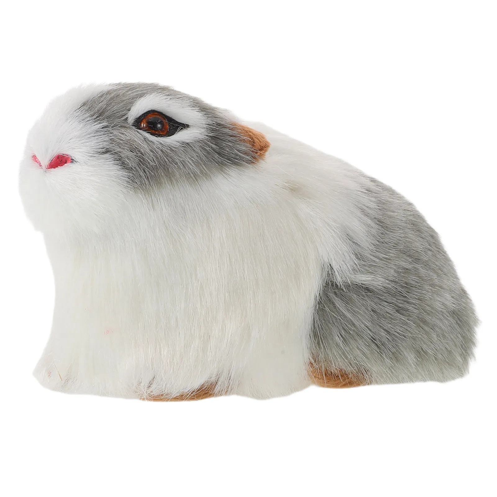 Realistic Guinea Pig Simulation Educational Learning Interactive Sensory Animal Figure for Toddlers Boys Girls Classroom