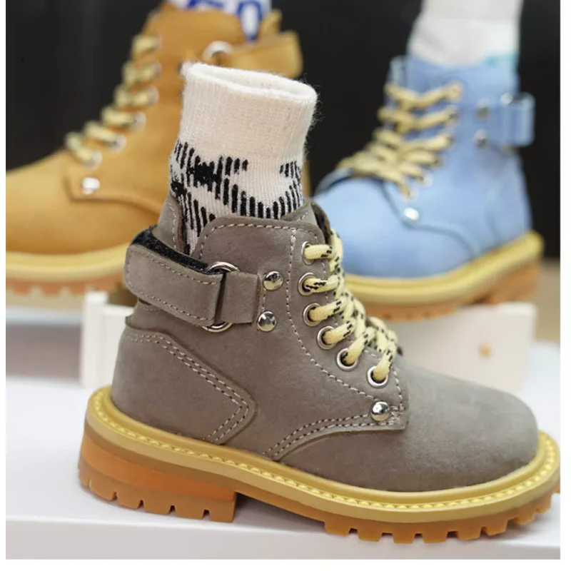 Scarpe da bambola BJD per ID75 POPO68 Scarpe moda per bambole Stivaletti Doc Matens Accessori per bambole Regalo fai da te