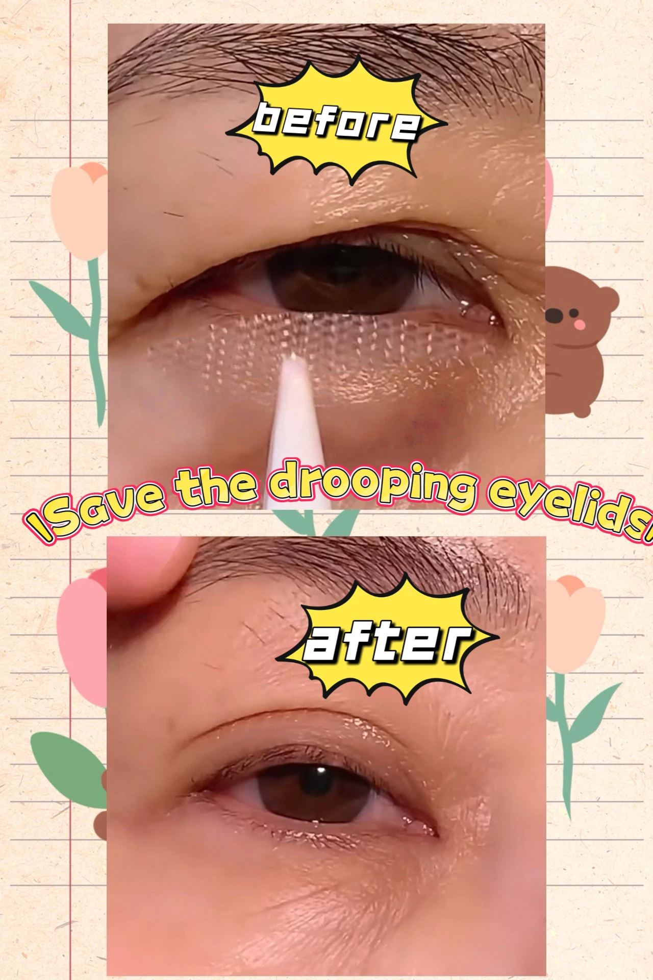 240 pçs invisível dupla dobra pálpebra fita adesivo renda natureza claro bege listra auto-adesivo natural maquiagem dos olhos com ferramentas