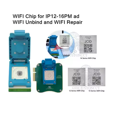 JCID JC V1S Pro P15 Host Wi_Fi Module WiFi Chip For iPhone 12 13 14 15 16 Series Unbind Wi.fi and Wi-Fi Repair problem