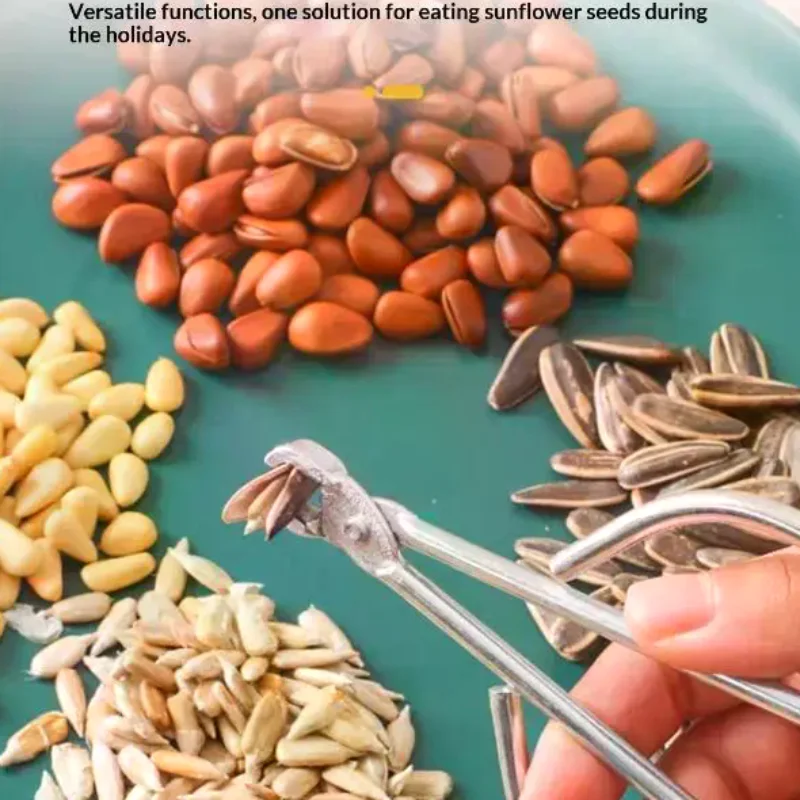 Practical Labor-Saving Pine Nut Opener Clamp Pliers Durable Kitchen Gadget Nut Cracker Tool for Pine Nuts Shelling