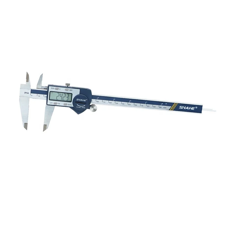 

SHAHE High Quality 0-200mm Digital Caliper with Big Screen Stainless Steel Vernier Caliper Electronic Caliper