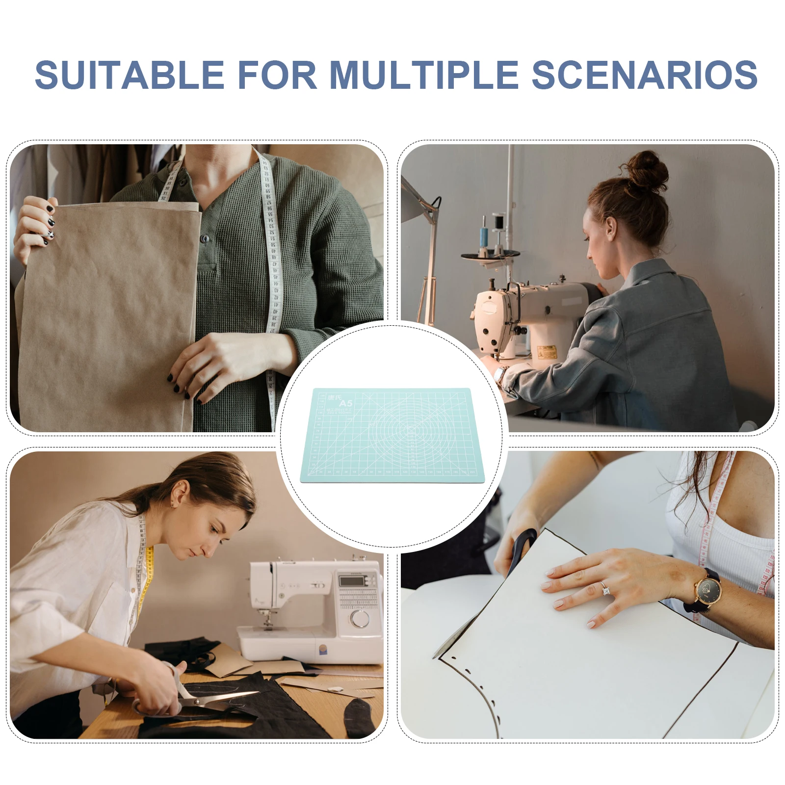 Cutting Pad A5 22x15cm 3mm Engraving Mat Double Sided PVC Craft Board Sewing Scrapbooking Protection Table Arts