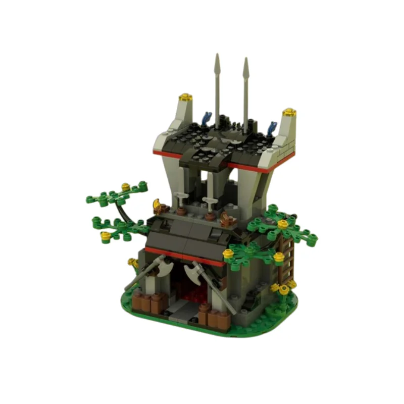 

MOC Building House Small Castle Series Model - Small Particle Assembly Toy Building Blocks 269 Pieces - Suitable for All Hobbyis