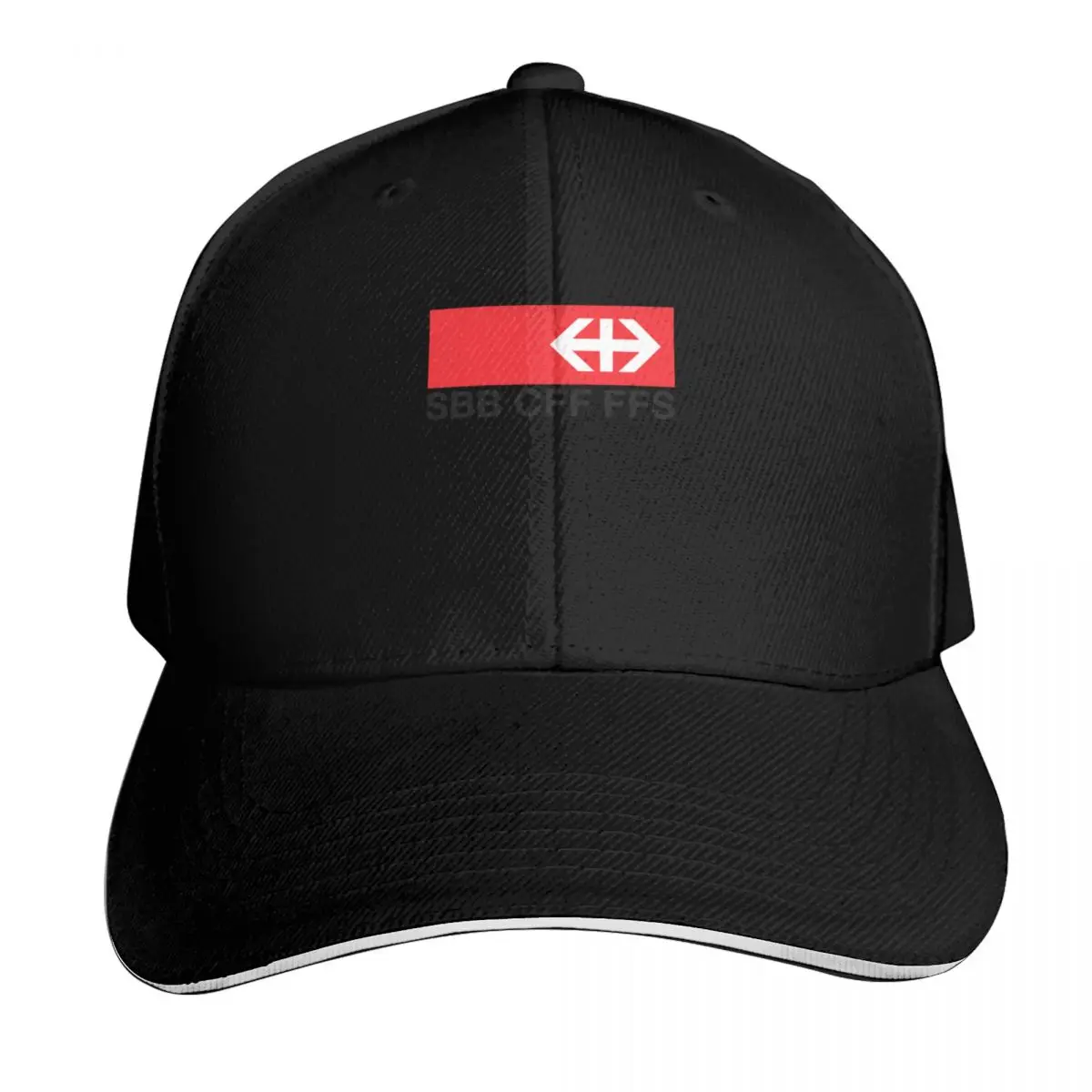 Swiss Federal Railways (SBB-CFF-FFS) Logo Baseball Cap Vintage Retro Embroidered Lightweight Packable Gift for Him Her