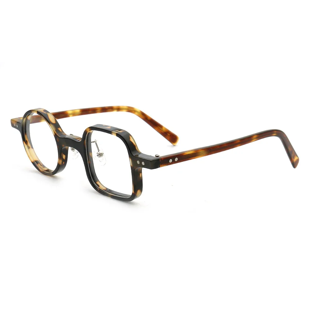 

Women Glasses Frame Men Round Square Optical Eyeglass Frame Vintage Tortoise Clear Prescription Spectacles Eyewear