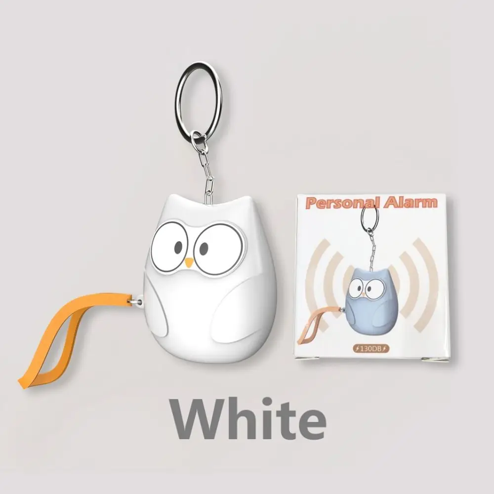 Mini Anti-attack Self Defense Alarm Anti-Wolf 130dB Emergency Alarm Keychain Loud Anti-wolf Alarm Student