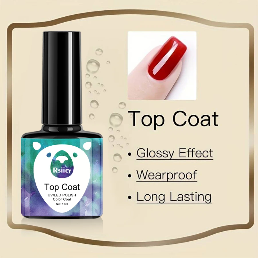 8 ชิ้นประกายสะท้อนแสง Glitter เจลเล็บและ Base & Top Coat Kit - Holographic Diamond Soak Off UV LED Gel สําหรับ Ho