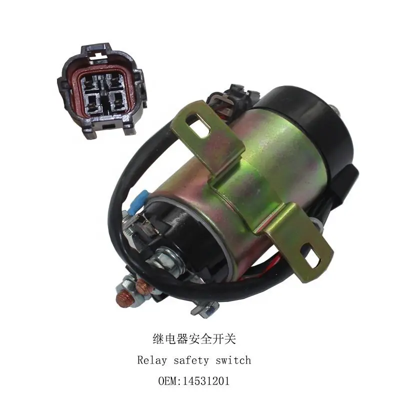 

14531201 Excavator solenoid valve for electric parts fuel Shut Off /stop Solenoid valve