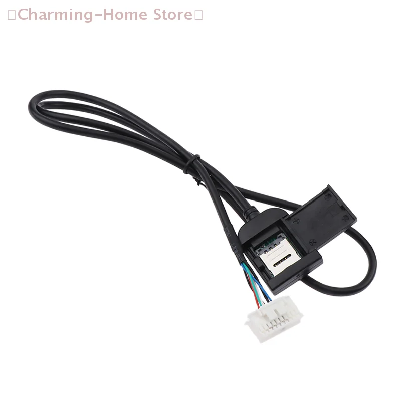 【M】Sim Card Slot Adapter For Android Radio Multimedia Gps 4G 20pin Cable Connector Car Accsesories Wires Replancement Part