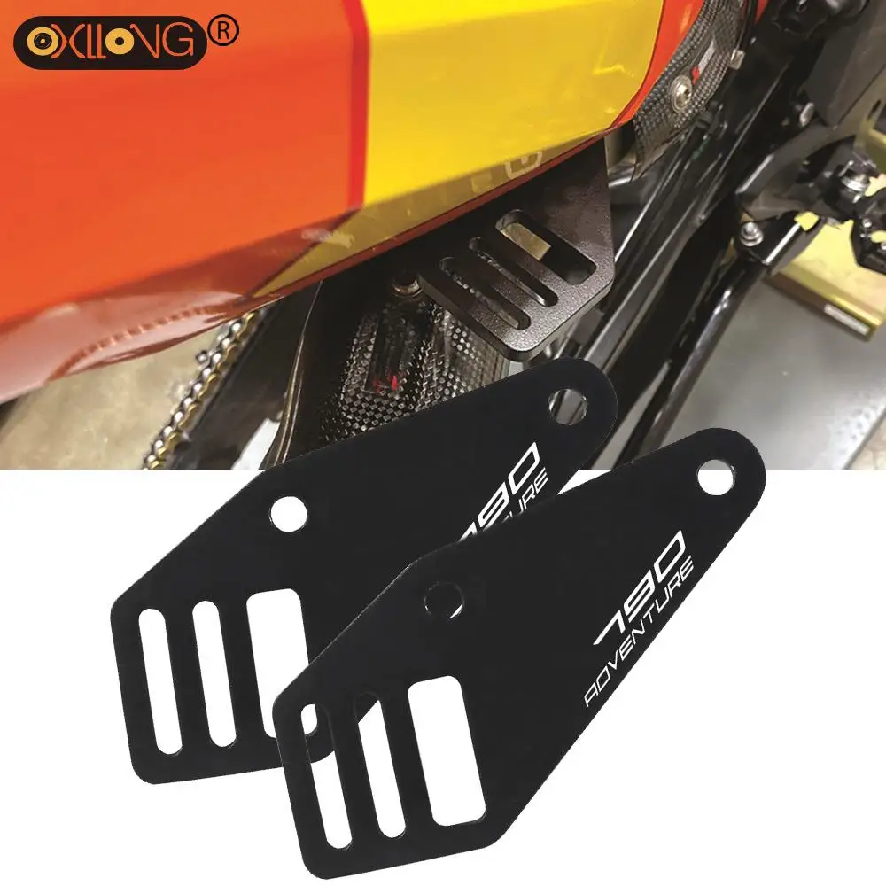 

For 790 ADVENTURE S/R 2019 2020 2021 890 Adventure R 890 ADV 2020 2021 Passenger Peg Luggage Strap Plate Footpegs Rests Pedals