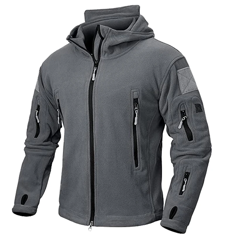 Men's Jackets Tactical Jacket Combat Jacket Military Fleece Outdoor Sports Hiking Polar Jacket