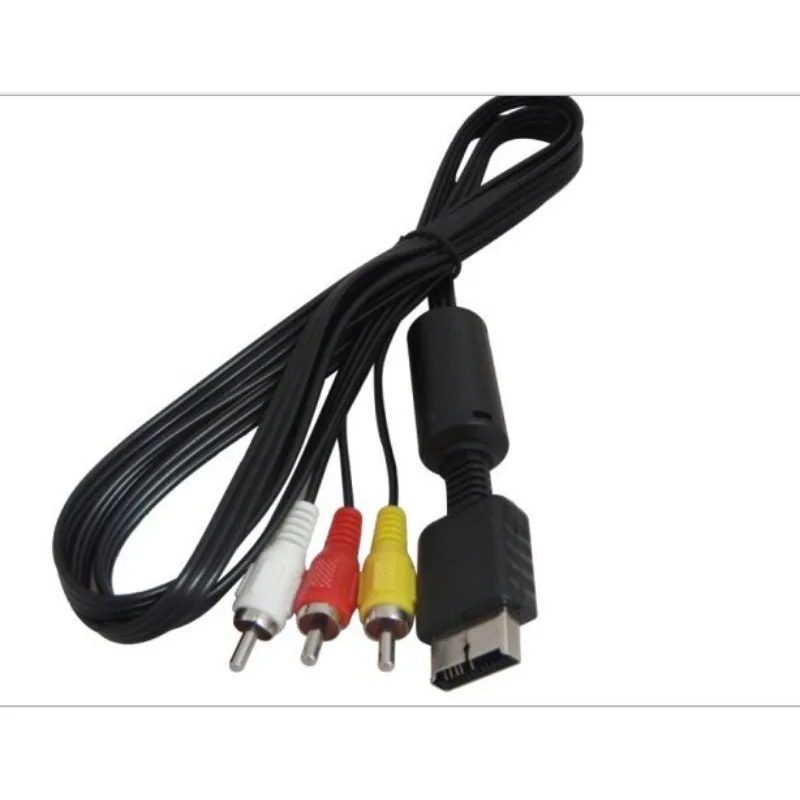 Audio & Video Cables For Sony PlayStation 2 3 PS2 PS3 1.8m/6FT HDTV AV Audio Video Cable AV A/V Component Cable Cord Wire