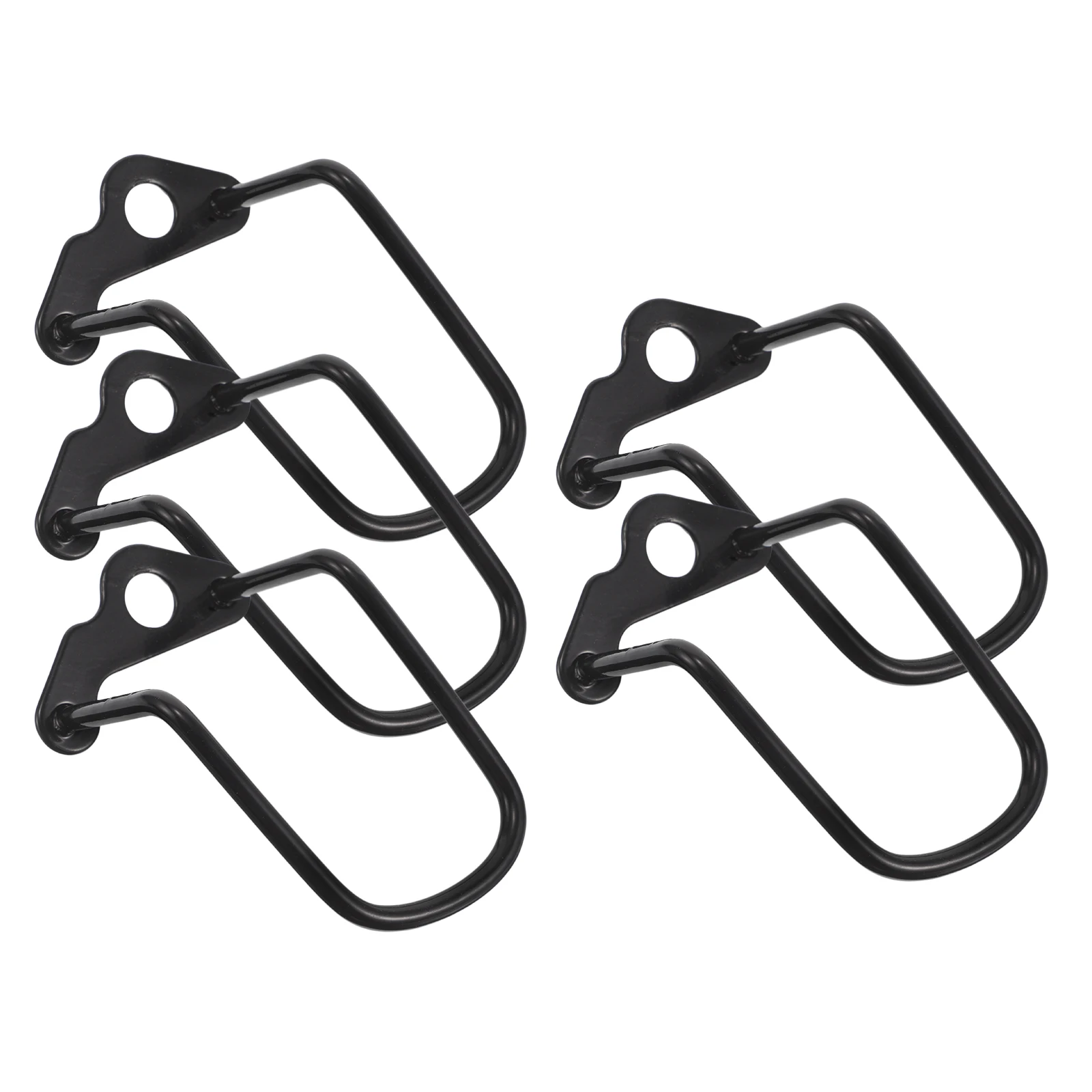 

5pcs Bicycle Rear Dial Protector Durable Chain Guard Black Zinc Alloy for Mountain Bikes Bike Derailleur Cover