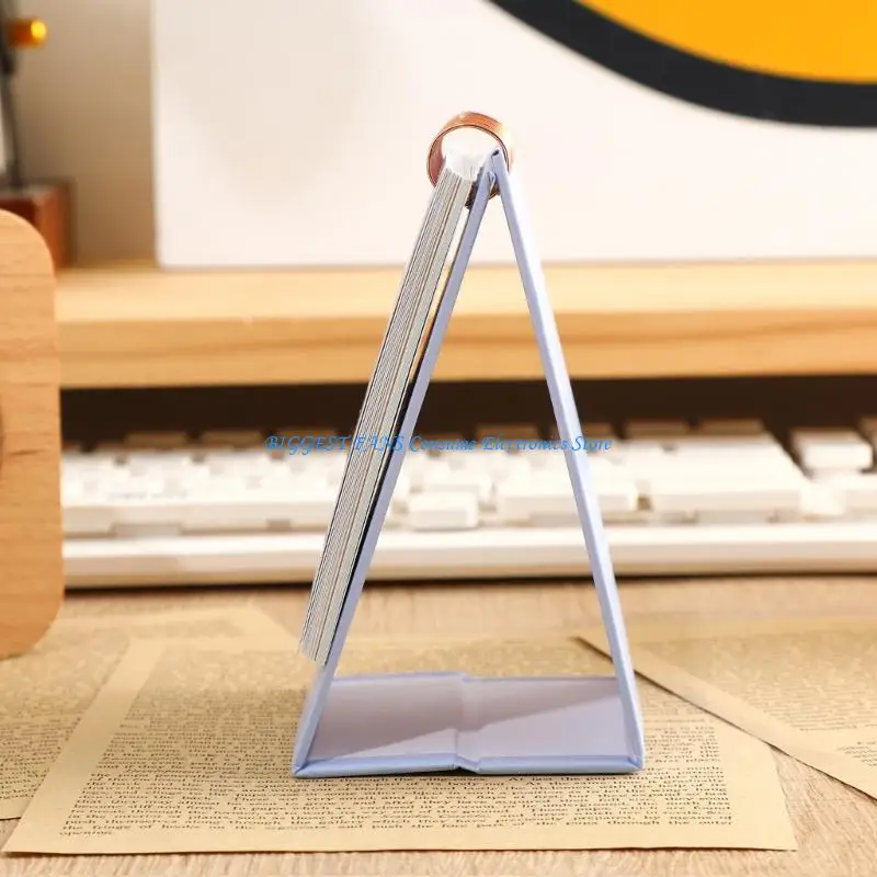 Desktop Reminder 2027 Calendar with Paper Pages, Small Freestanding Planner Calendar for Office Desks and Home Study