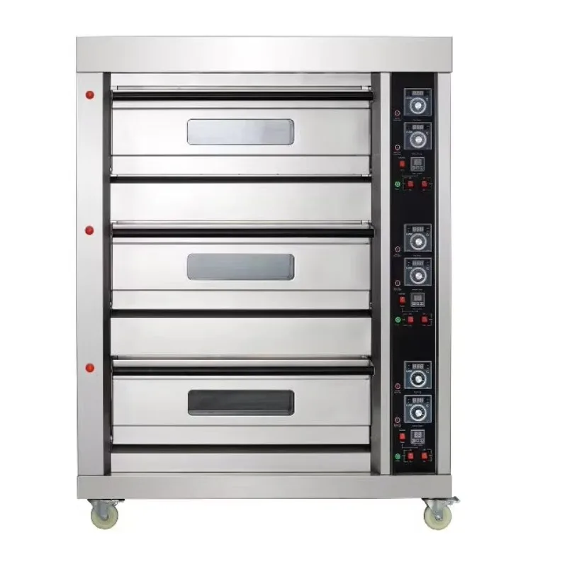 Customizable Commercial Deck Bread Bakery Oven For Kue Kue Baking