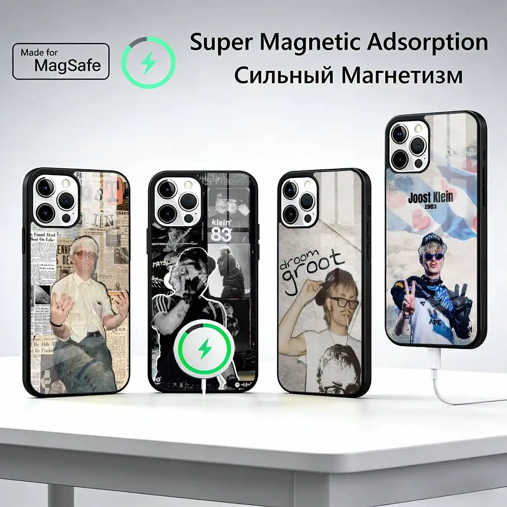 

Joost K-Klein Rapper Unique Phone Case For iPhone17,16,15,14,13,12,11 Plus,Pro Max, New Magnetic Wireless Charging