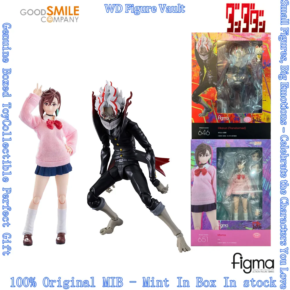 

В наличии: Оригинальные фигурки GSAS GSC Figma Момо Аясэ и Кен Такакура (Окарун) из Dandadan. Коллекционные модели, игрушки, подарки.