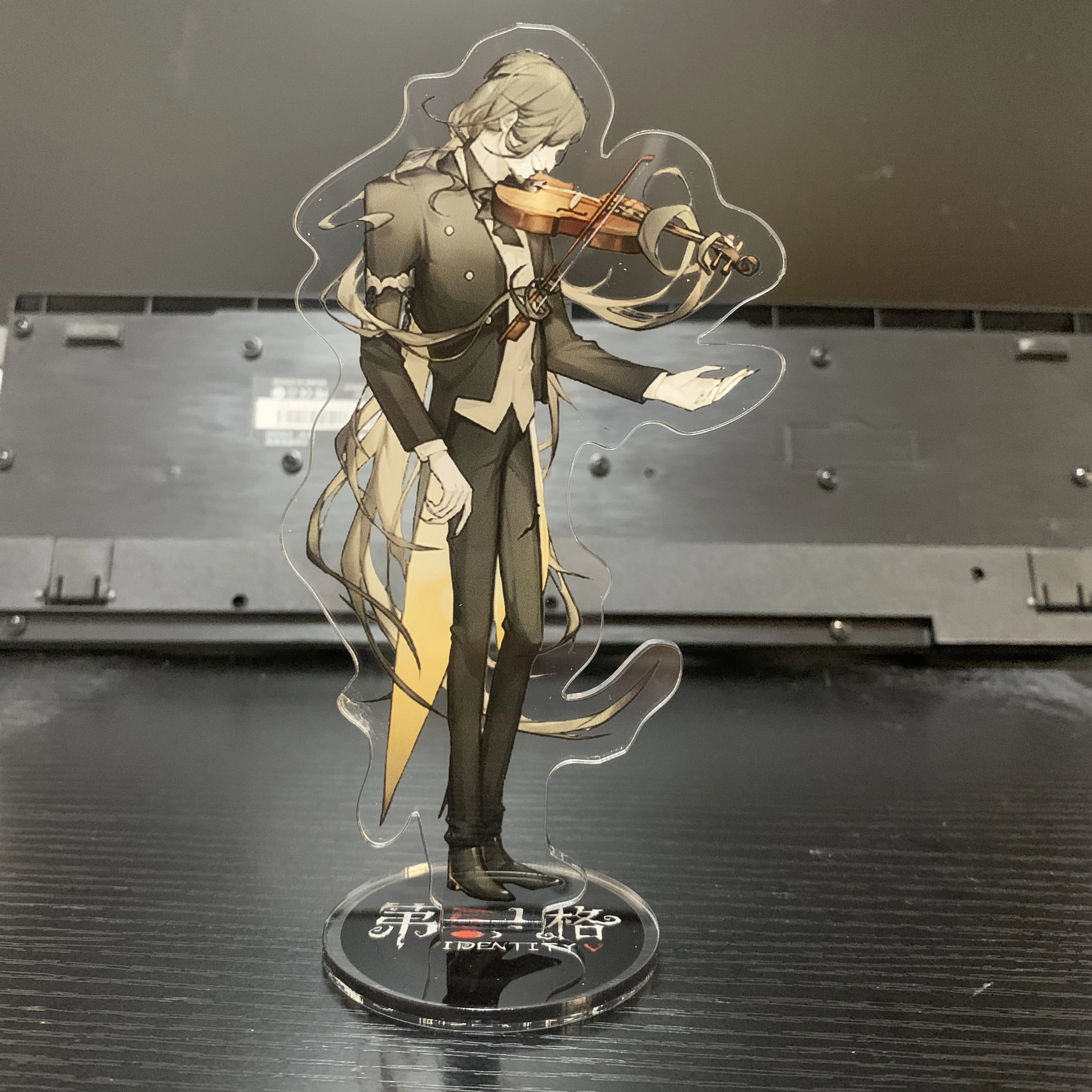 15CM Anime Identity Ⅴ Figure Aesop Carl Eli Clark Joker Prisoner Cosplay Concert Acrylic Stand Model Desktop Decoration Props