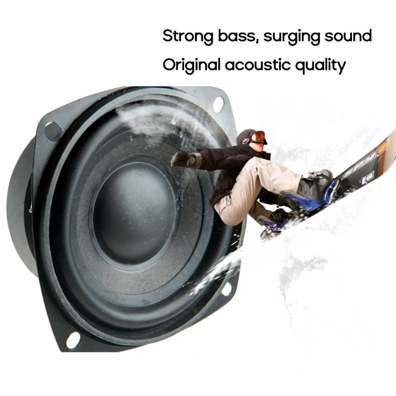 1pc 5,25 Zoll 25w Subwoofer Lautsprecher 4Ohm Audio Woofer Lautsprecher Bass Säule/volle Reichweite