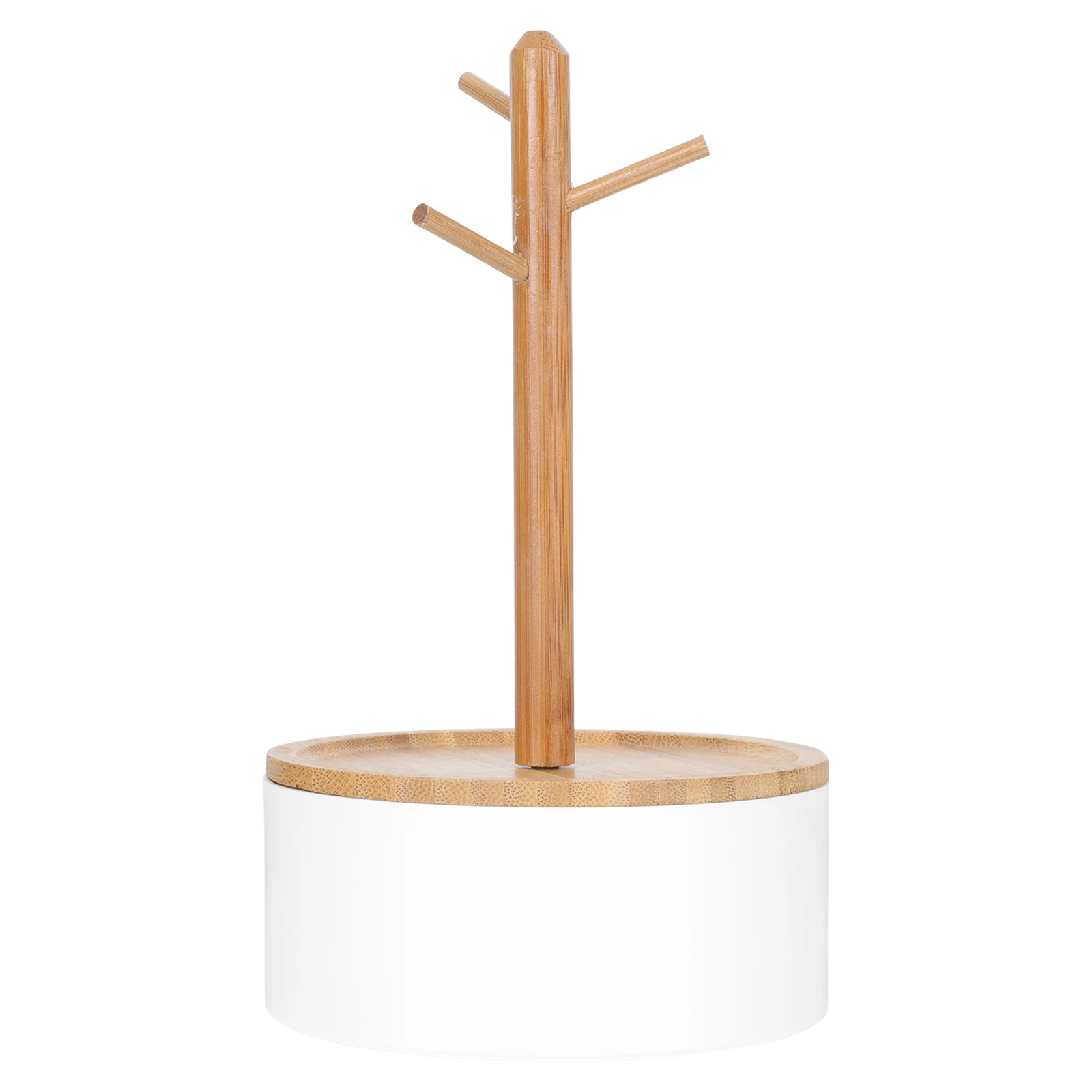 

Storage Box Hanging Decor Desktop Jewelry Organizer Necklace Holder Earrings Display Ring Stand Sundries Storage Rack Creative