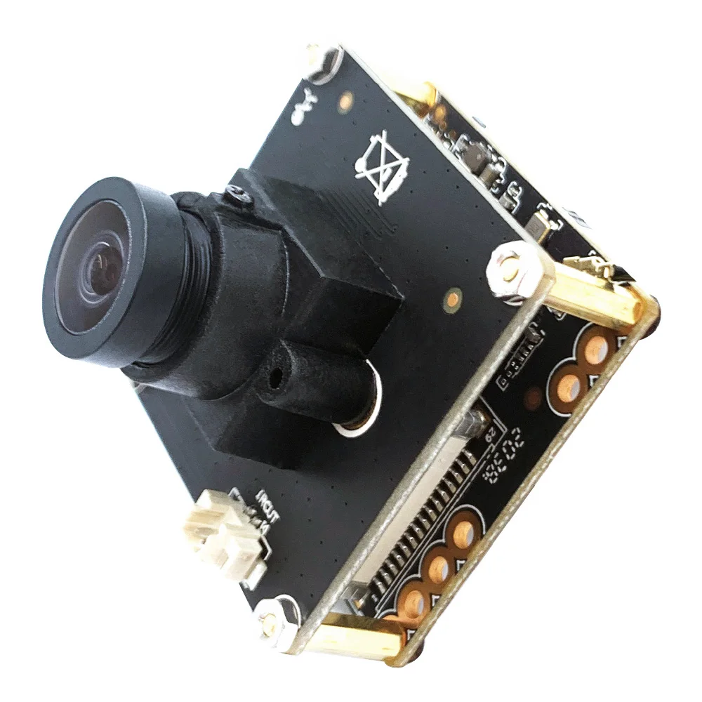 

WIFI Starlight 5MP H.265X AI Wireless IP Camera Full Color 0.001Lux 128G Audio SD Card Slot 2.1mm Board Lens Oil Field Equipment