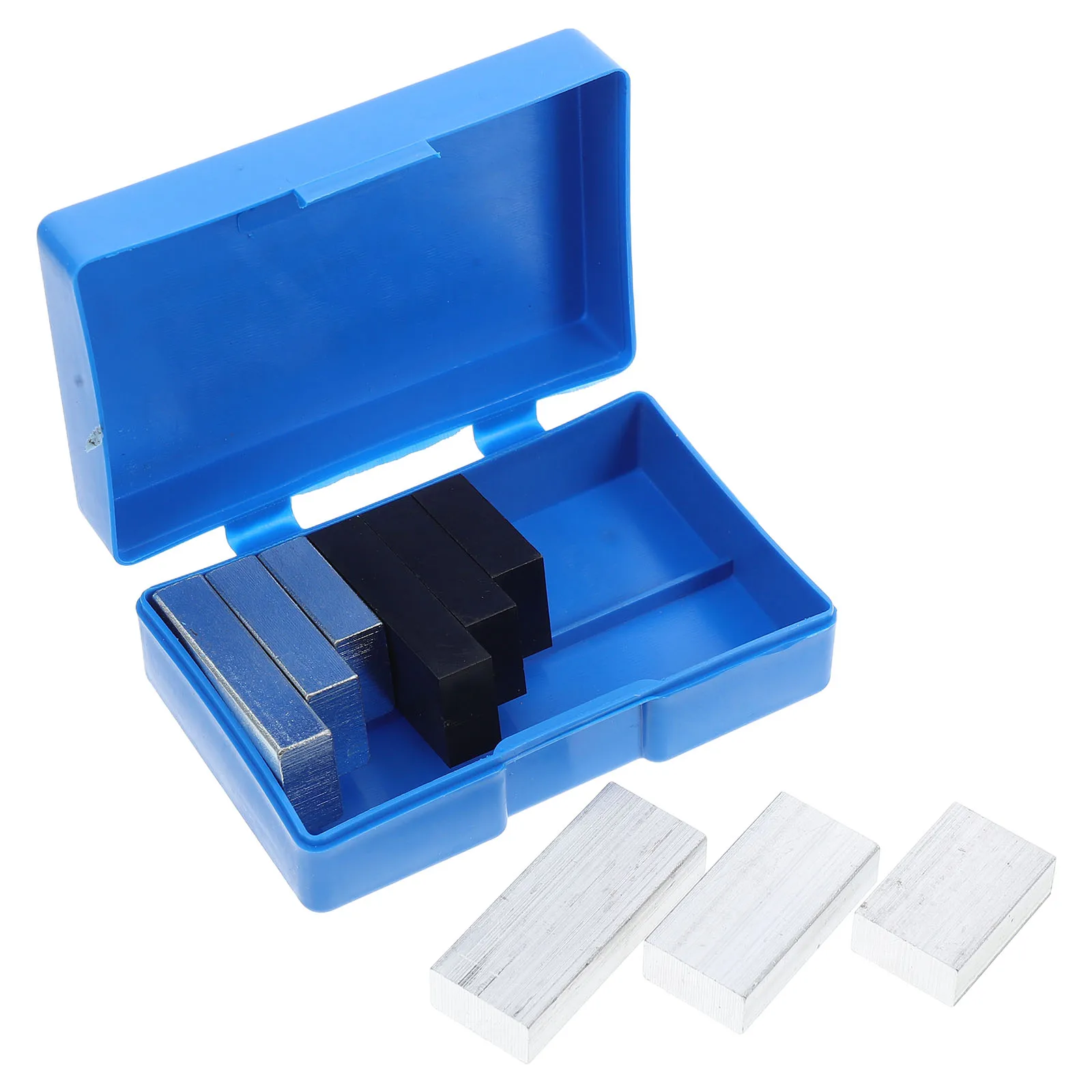 

9Pcs Density Measurement Science Kit Aluminum Iron Plastic Blocks Physics Experiment Education Tool Forming Block