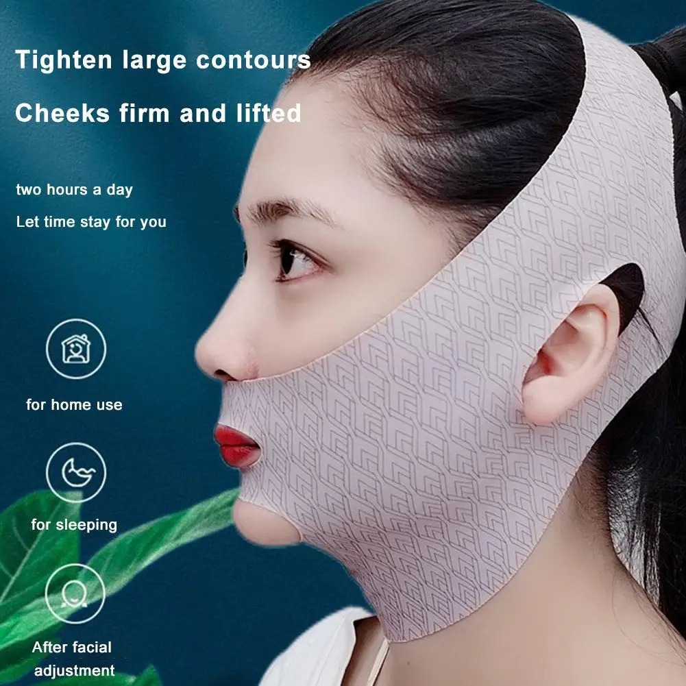 V-Shaper Bandage Face Lifting Máscara, Anti Rugas Strap Band, Sleeping Health Beauty, Facial Skin Care Tool, queixo e bochecha, Linha