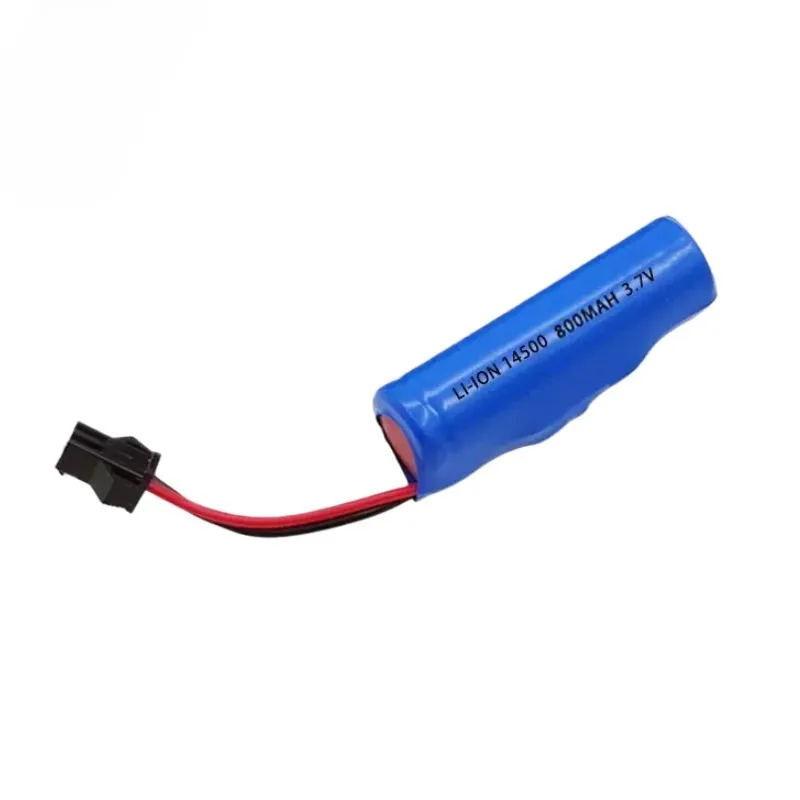 2-5PCS 3.7V 14500 SM2P 800MAH battery for off-road remote control car excavator 1 piece