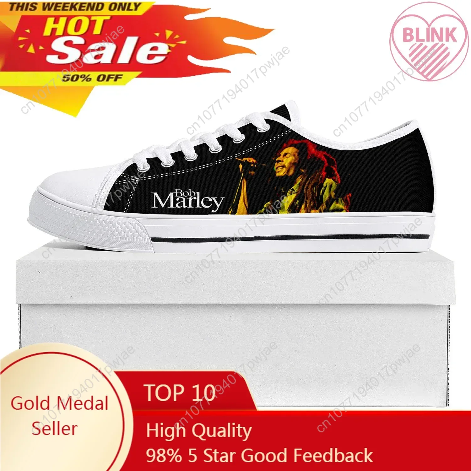 

Reggae Rock Music Star Bob Marley Low Top High Quality Sneakers Mens Womens Teenager Canvas Sneaker Couple Shoes Custom Shoe