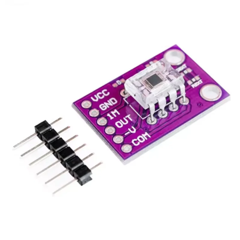 1 peça módulo sensor de intensidade de luz analógica opt101 diodo fotoelétrico de chip único 14khz