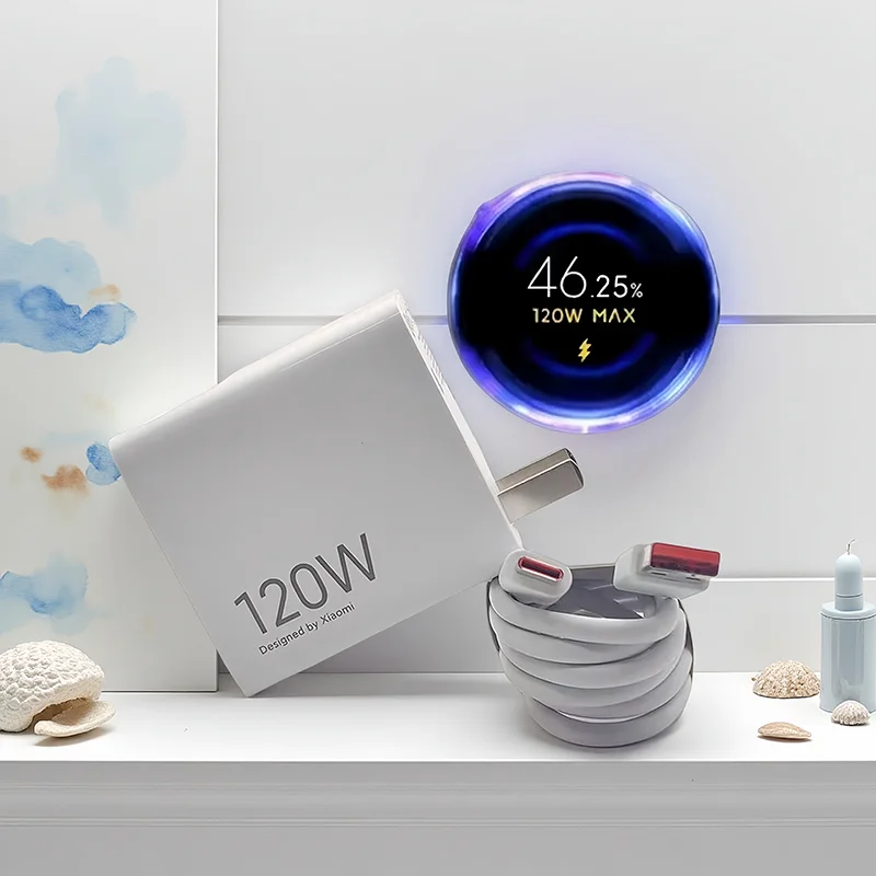 Xiaomi POCO F6 Pro Charger Original 120W Max Fast Turbo Charge