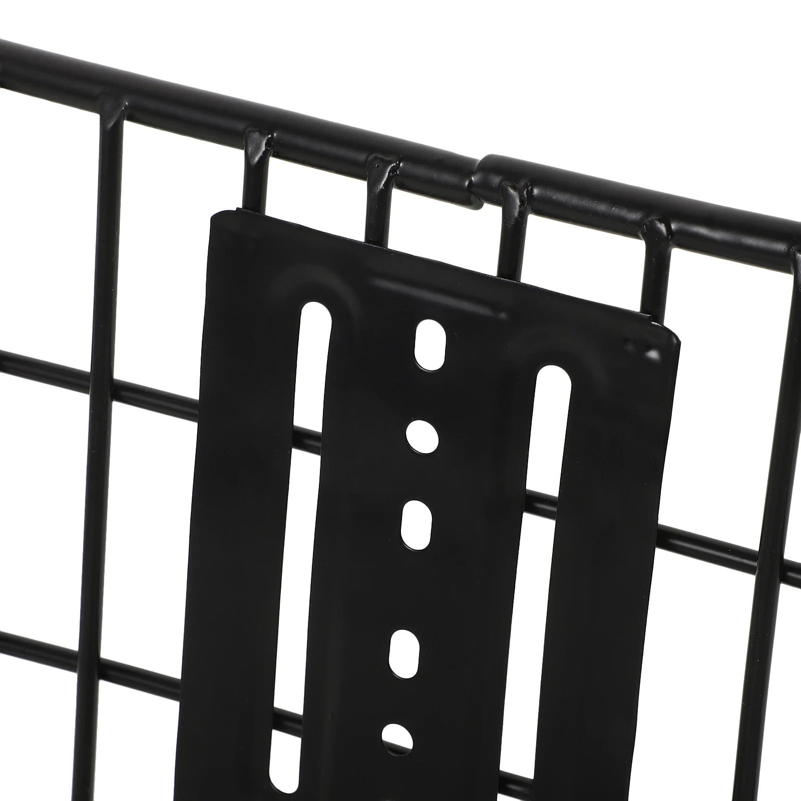 

Front Bike Metal Detachable Storage Basket For Bicycle Handlebar Durable Cycling Basket Decorative Design Easy Installation