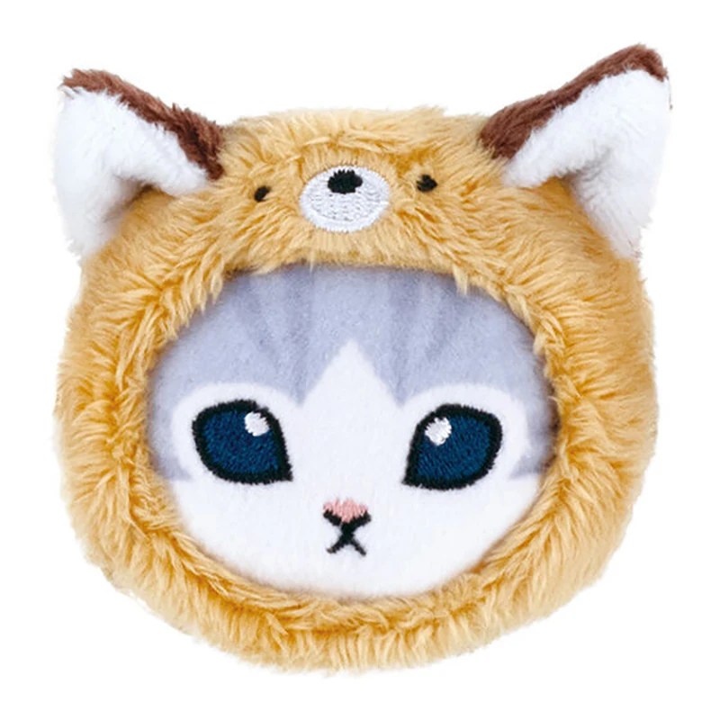 Bandai Mofusand Action Figures Model Cute Cat Plush Clip Ornament Official Genuine Gashapon Animal Clothing Kitten Hair Clip