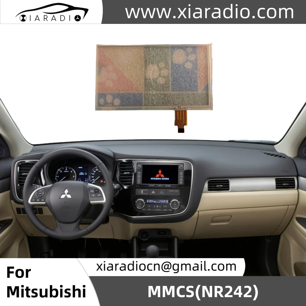 

Новый 7-дюймовый сенсорный стеклянный дигитайзер для Mitsubishi Pajero Challenger ASX Outlander Lancer 2013-2018 Автомобильный CD аудио Радио Навигация