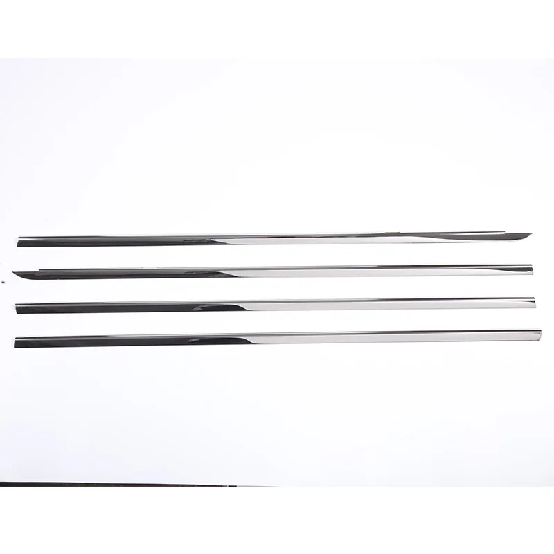 Car window strip and door edge strip suitable For Land Rover Freelander 2 stainless steel glossy 4-piece set