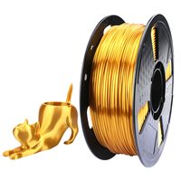 CC3D Silky TPU Filament Gold 1.75mm 1KG 3D Printer Filament 3D Printing Materials Silk TPU Filament 3D Printer 57D TPU Filament