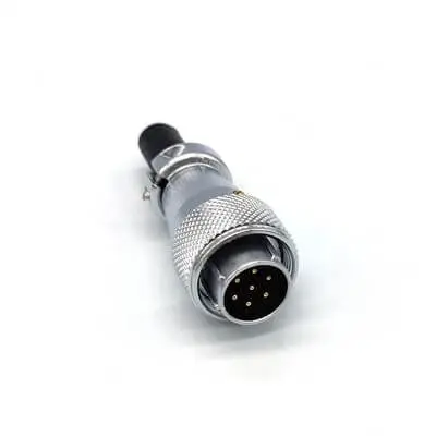 WS16 7pin Power Connector, Male Connector Aviation High Voltage Bulkhead Solder Wire Plug — купить у AliExpress WW
