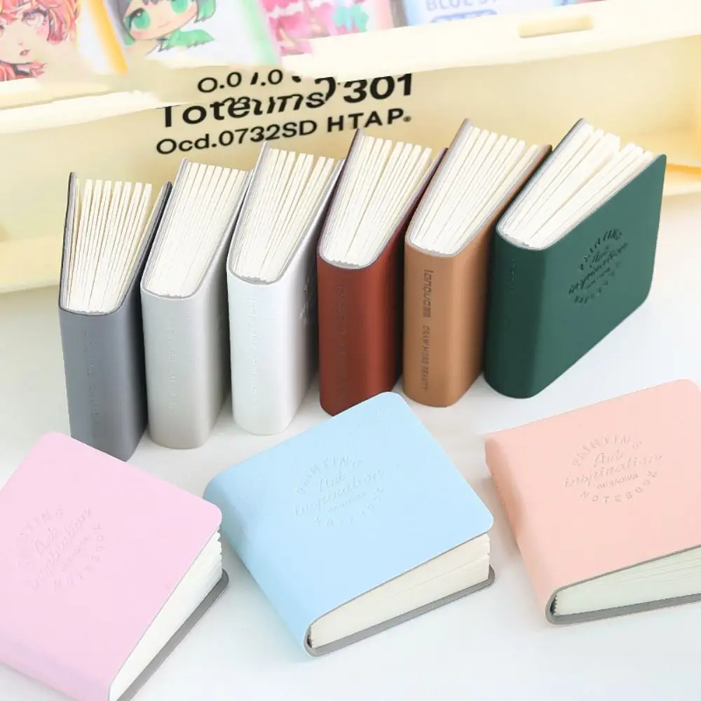 3Pcs Thick Drawing Paper Mini Drawing Book Unlined Compact Pocket Painting Paper Blank Paper No Bleed Portable Hand Ledger