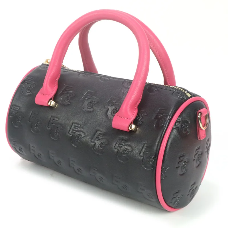 

High End Bag Women‘s Bags Handbag and Crossbody Bag With Black PU Leather 2025 Casual Luxury Vintage New Boston Tote Bag